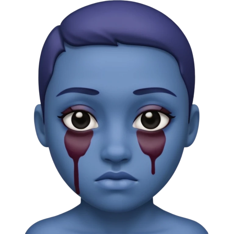 the black eyes bruise emoji