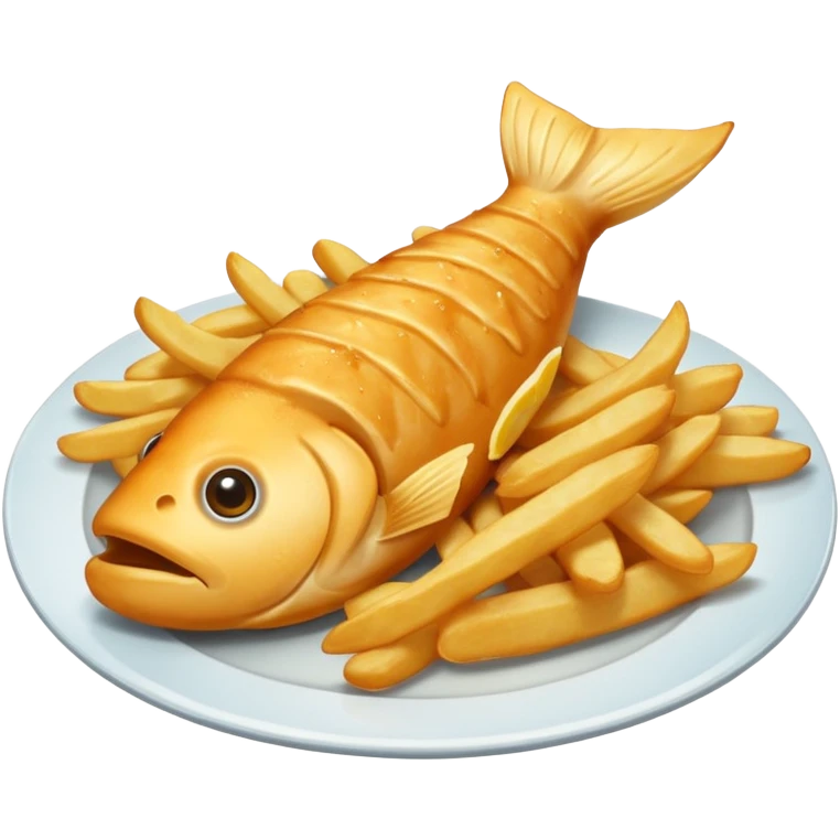 Fish and chips emoji