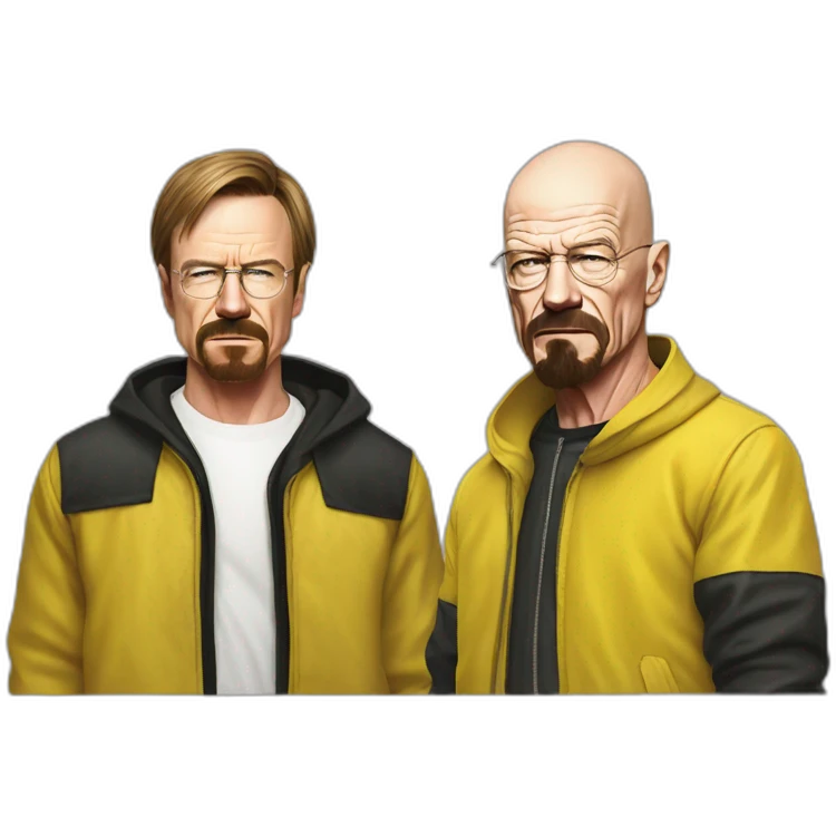 Walter white ans jesse pinkman emoji