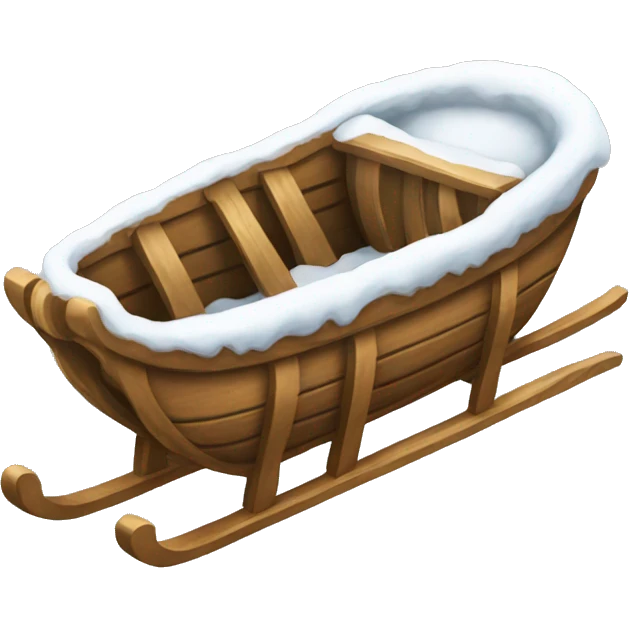 Winter sled  emoji