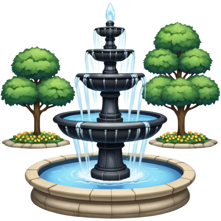 park Fountain emoji