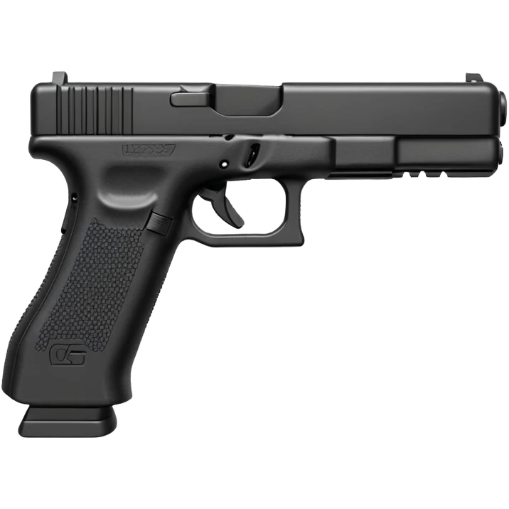 Glock 17 aiming left emoji