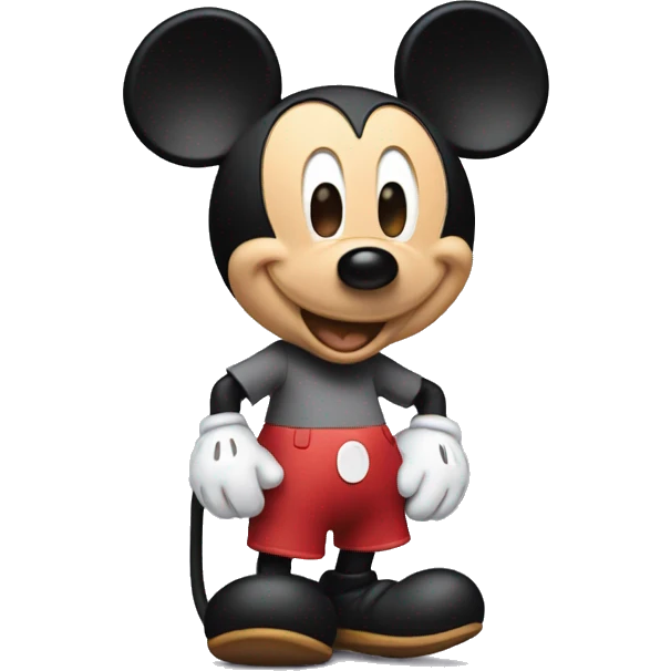 Musk Mickey Mouse emoji