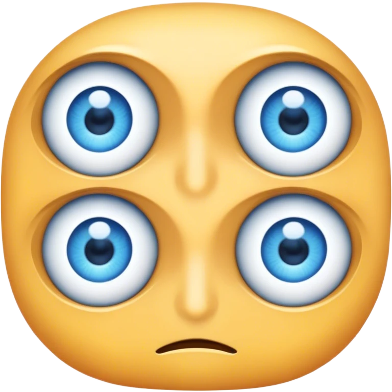 Three eyes  emoji