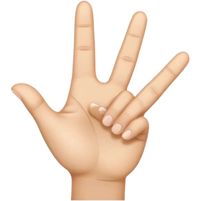 Yvl hand sign emoji
