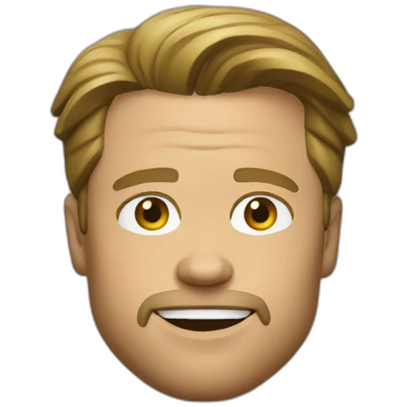 Brad Pitt emoji