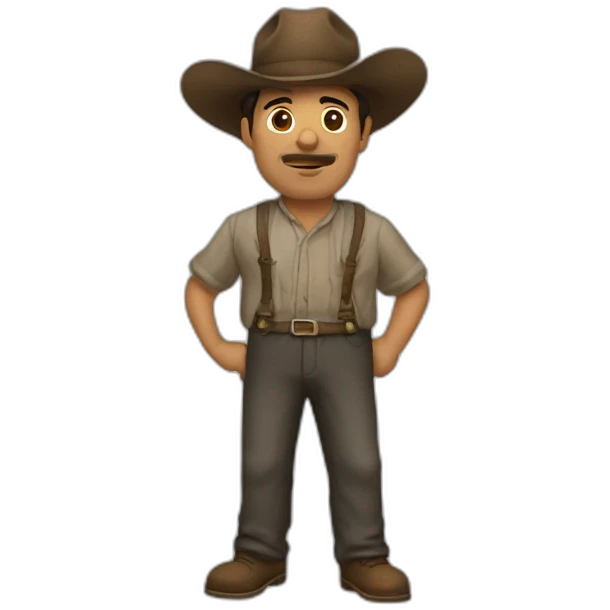 Hombre fumando emoji