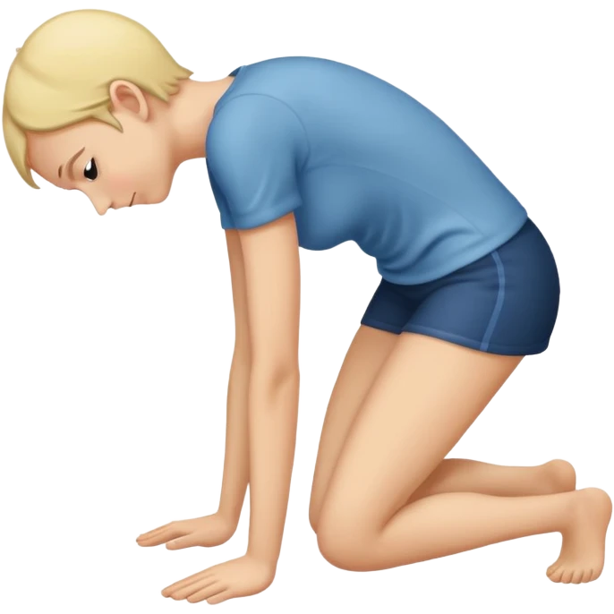 bending over emoji