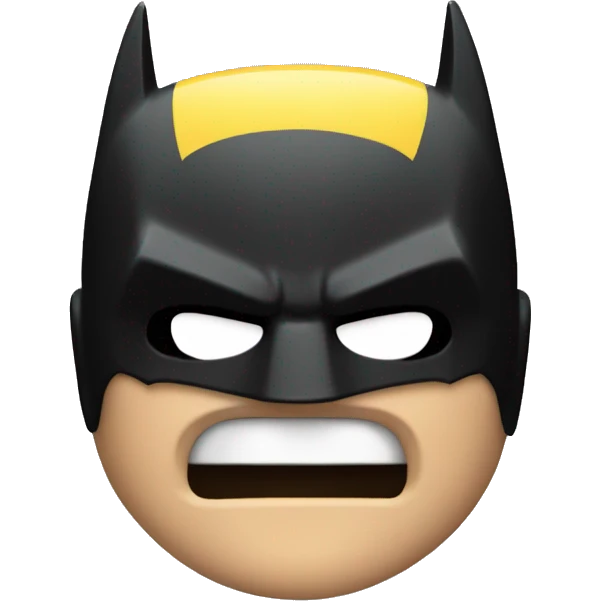 Ben Affleck Batman logo emoji