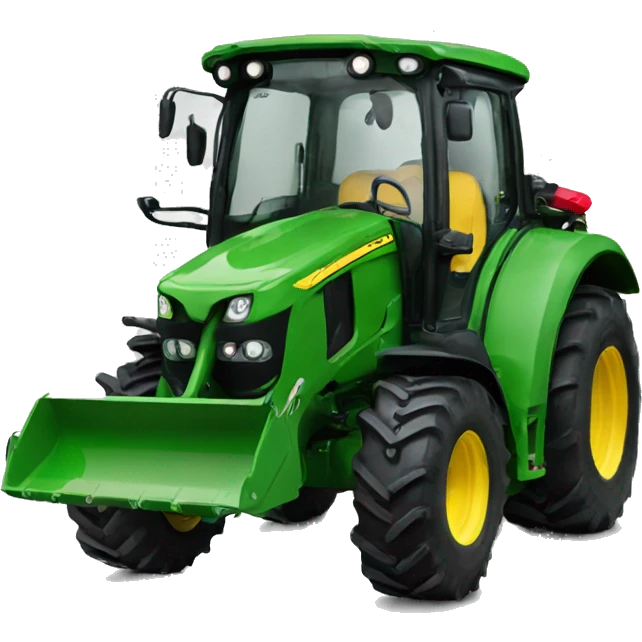 deere with accessories emoji