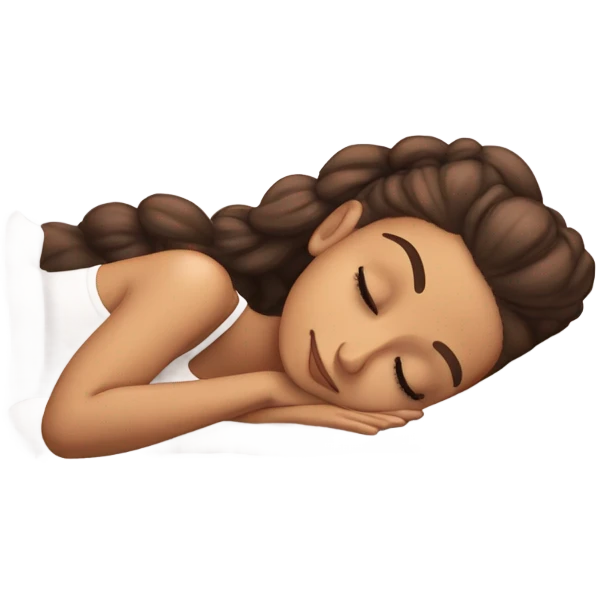 Ariana Grande sleeping emoji