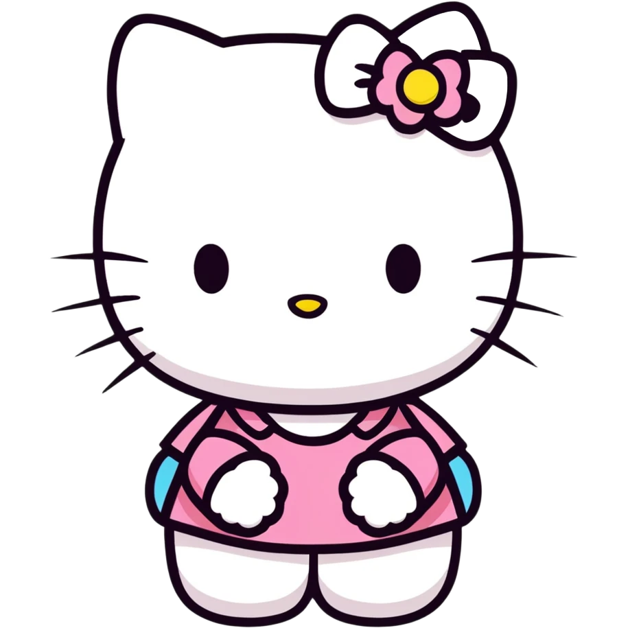 Hello kitty emoji