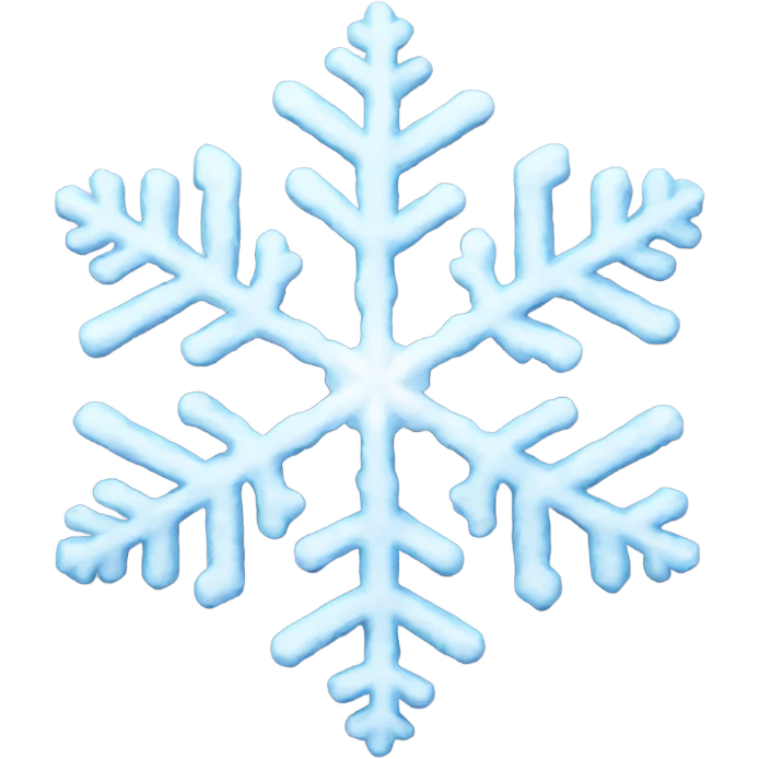 snowflake emoji