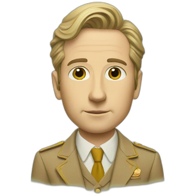 Wes Anderson style emoji