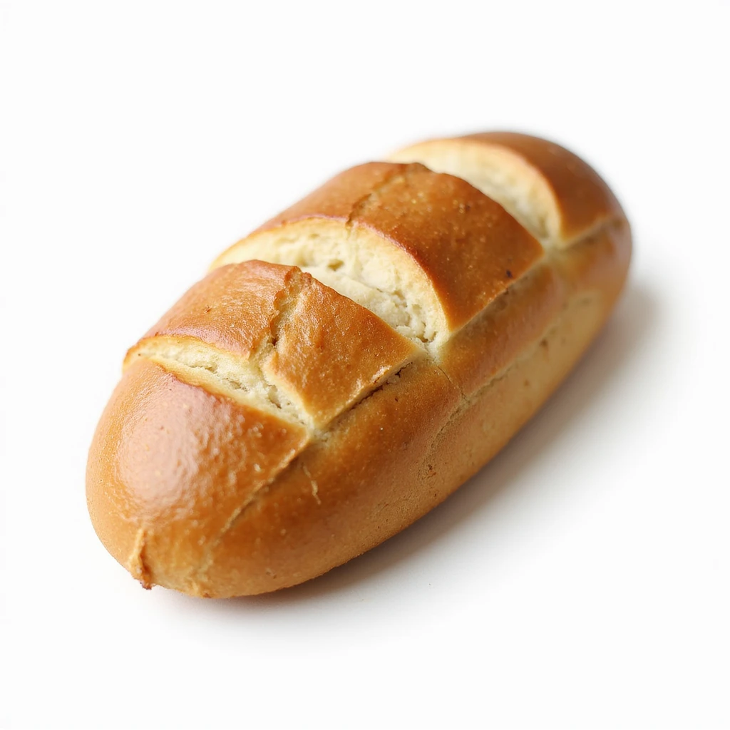 realistic whole bread loaf isolated, no background, natural details emoji
