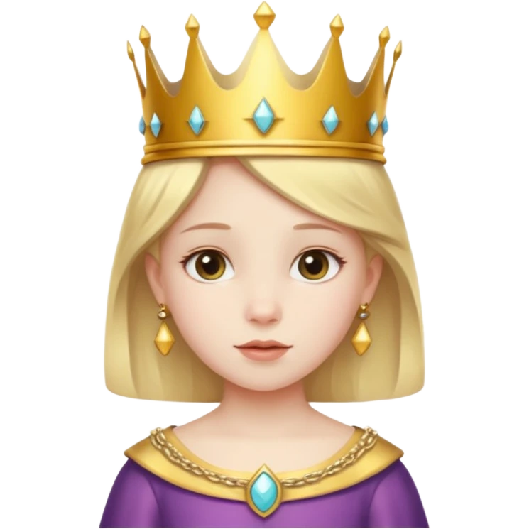 royal girl child emoji