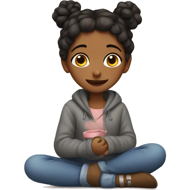 cozy girl emoji