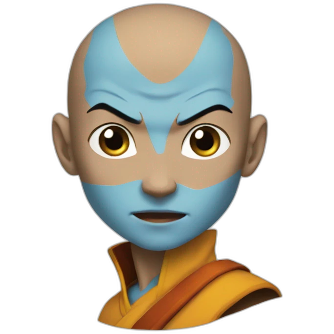aang avatar state emoji