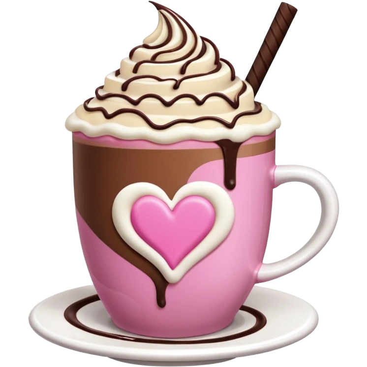 Pink mocha aesthetic  no use face emoji