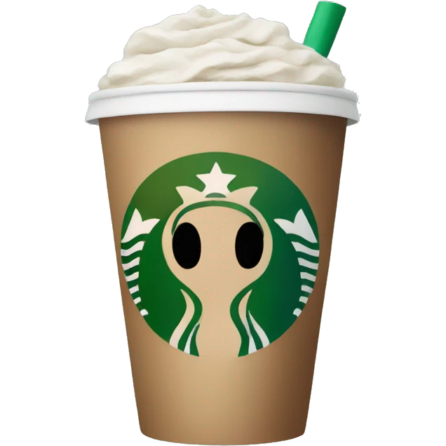 Starbucks cup emoji
