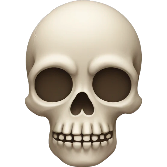 sad skull emoji