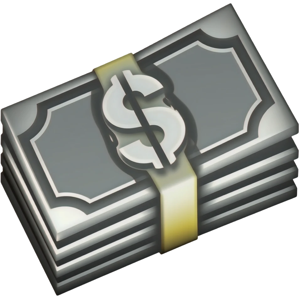 Tattoos YN but white  money emoji