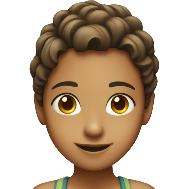 smiling girl  emoji
