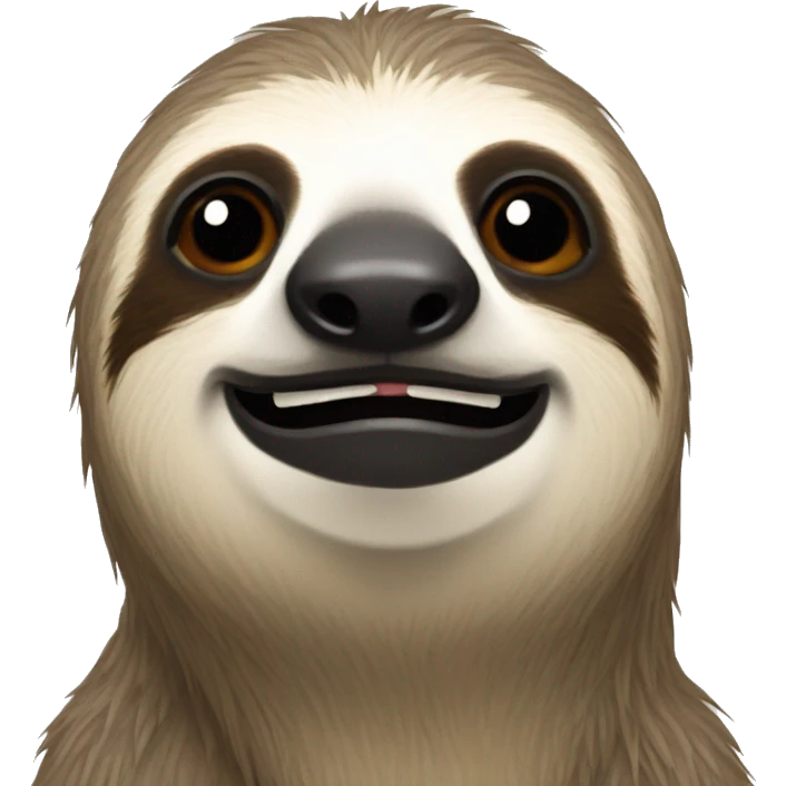 The joys and sorrows of a sloth emoji