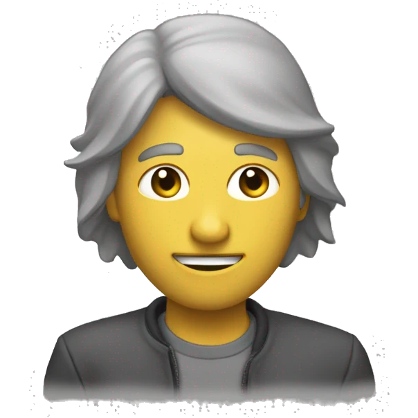 Черный мини Купер с желтыми зеркалами,  emoji