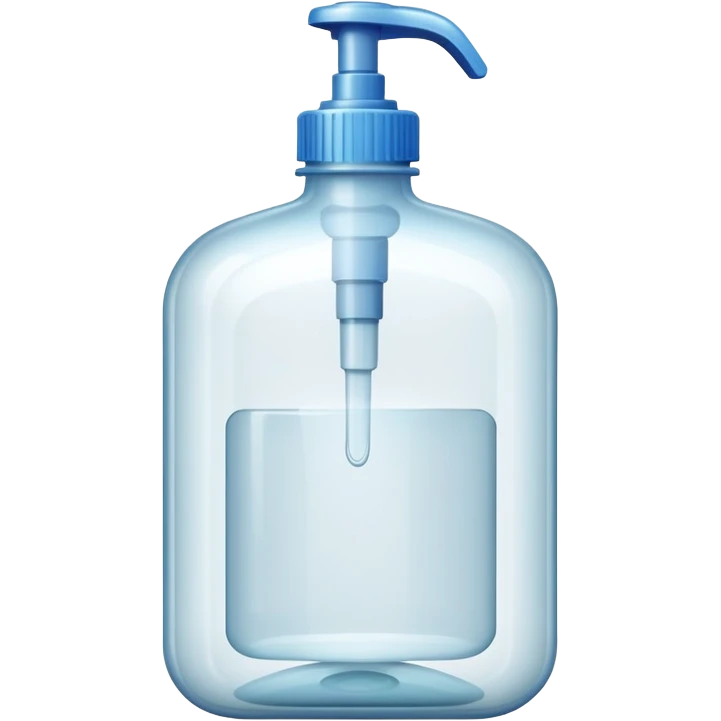 empty beauty product bottle icon, such as a pump bottle or tube, with no contents emoji