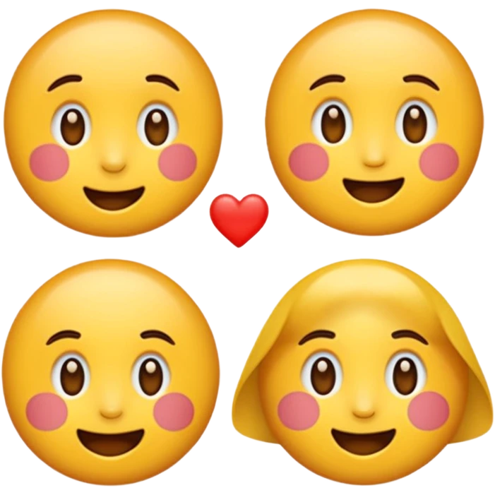 tạo cho tôi emoji 3 cô gái emoji