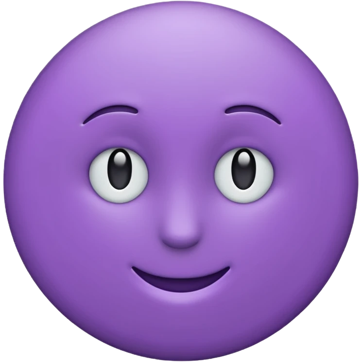 Purple colour emoji  emoji
