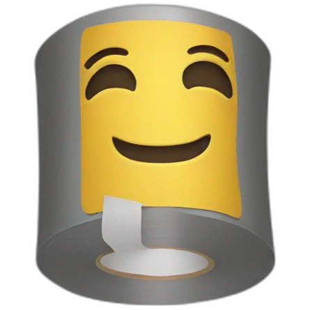 Duct tape emoji