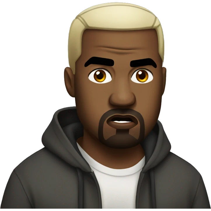 angry kanye west  emoji