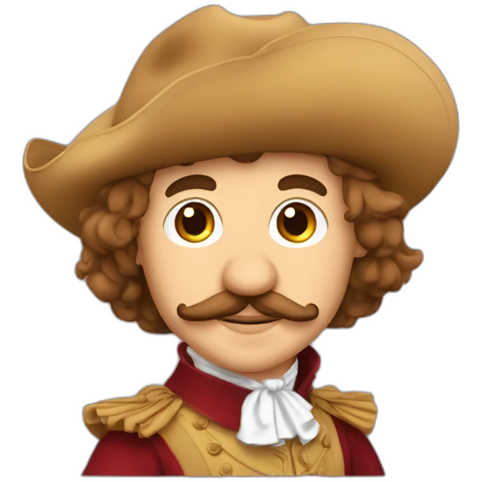 cute cyrano de bergerac emoji