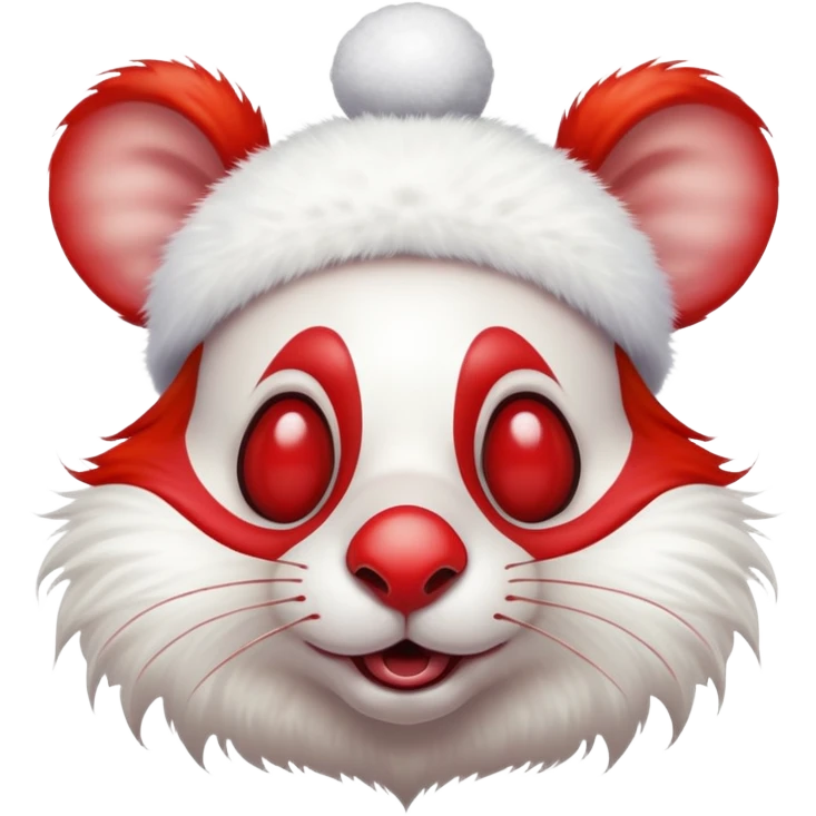 A clown rat  emoji