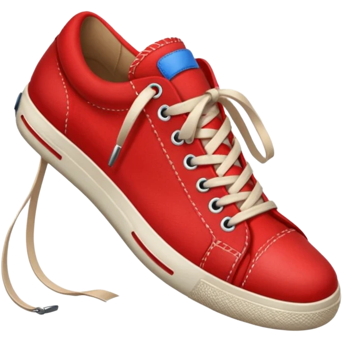 Red sneakers emoji