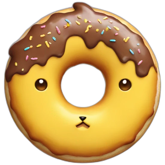 Pikachu donut emoji