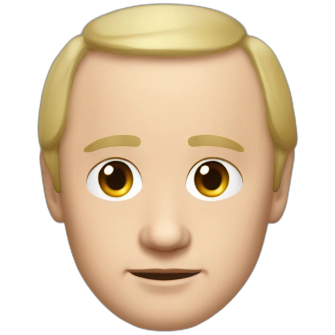 putin with wagner loog on forehead emoji