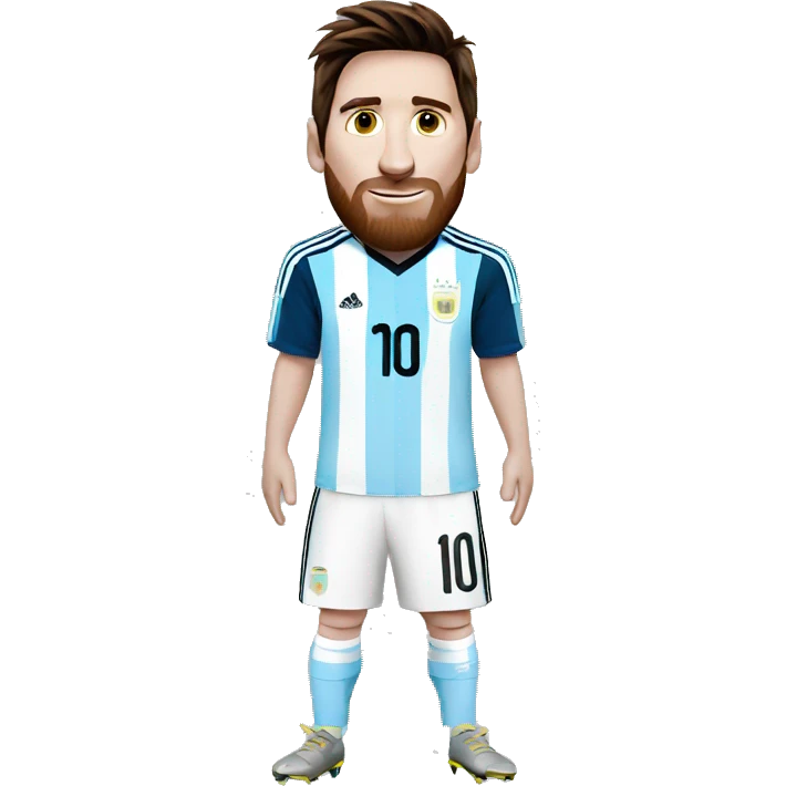 Messi argentina emoji
