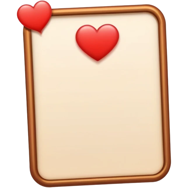 rectangular post frame with a heart, comment bubble, and bookmark icon below it emoji