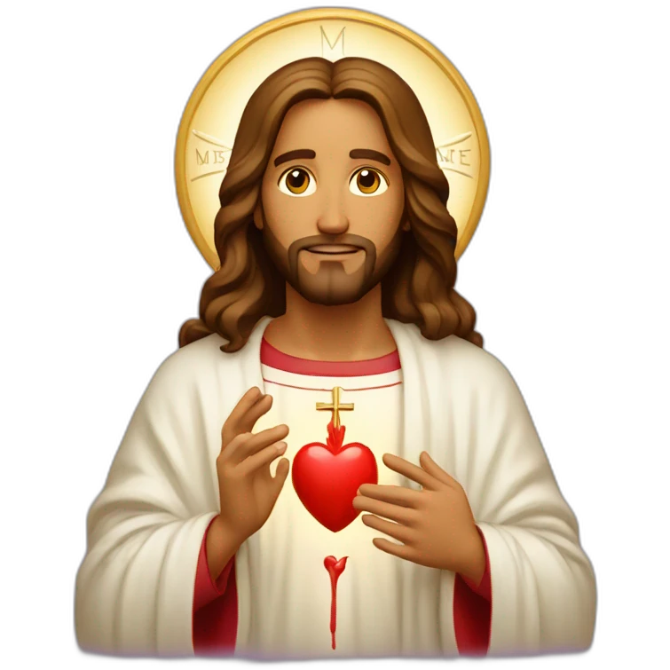 Sacred heart of Jesus emoji