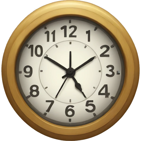 clock emoji