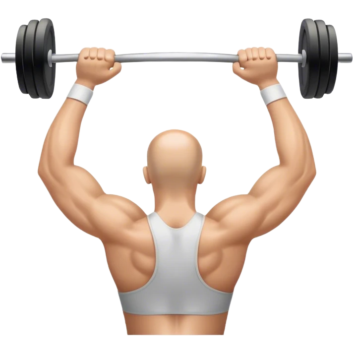 upper-back exercise emoji