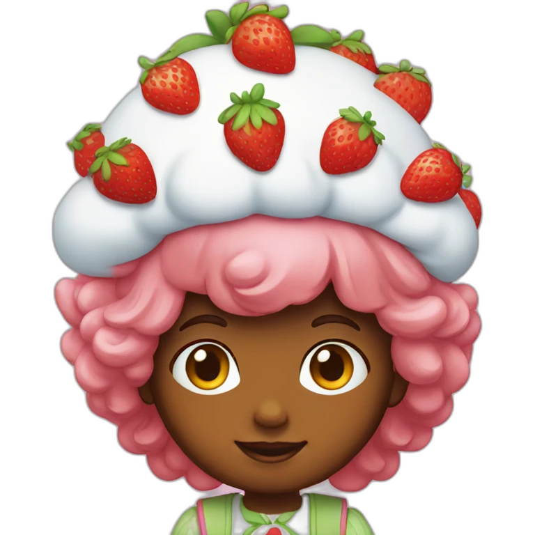 strawberry shortcake emoji