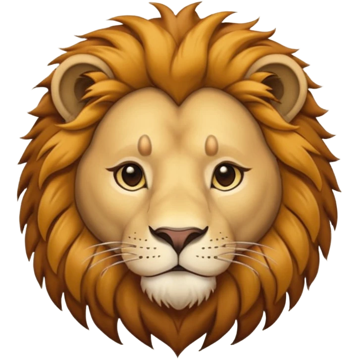 lion family, Father emoji