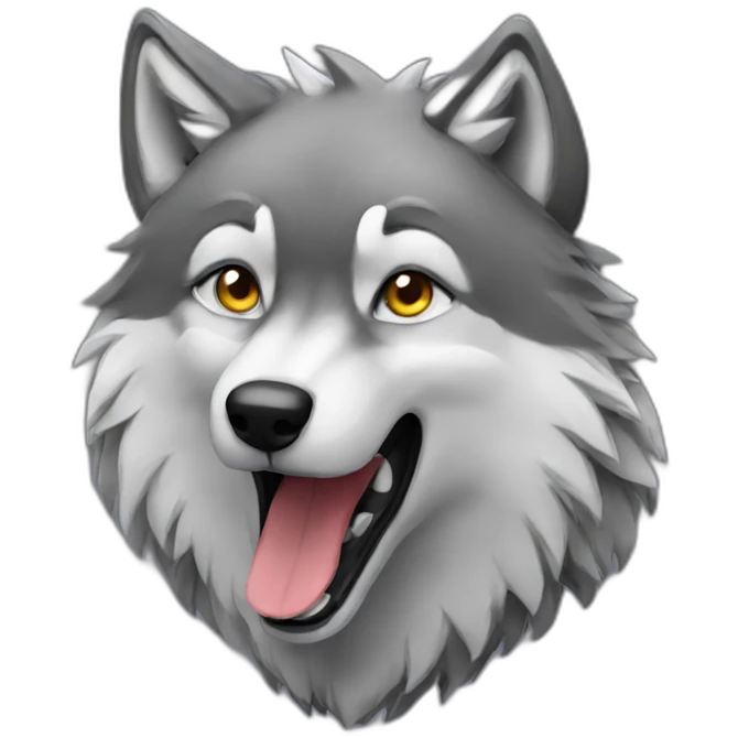 Wolf emoji