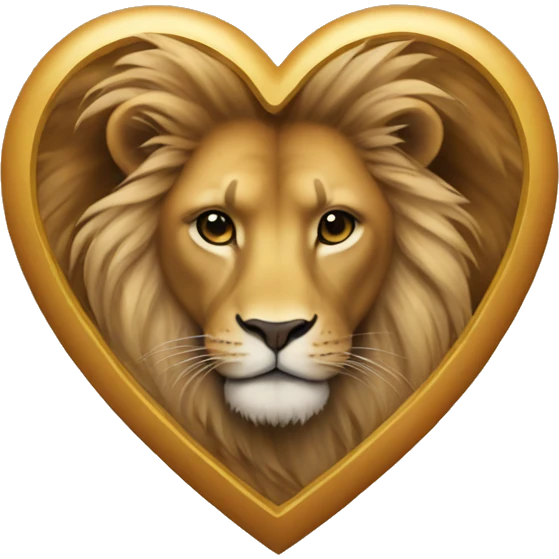 leo print heart emoji  emoji