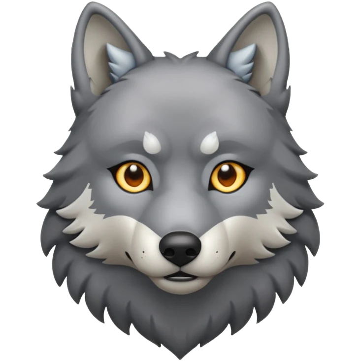 wolf ,full body. emoji