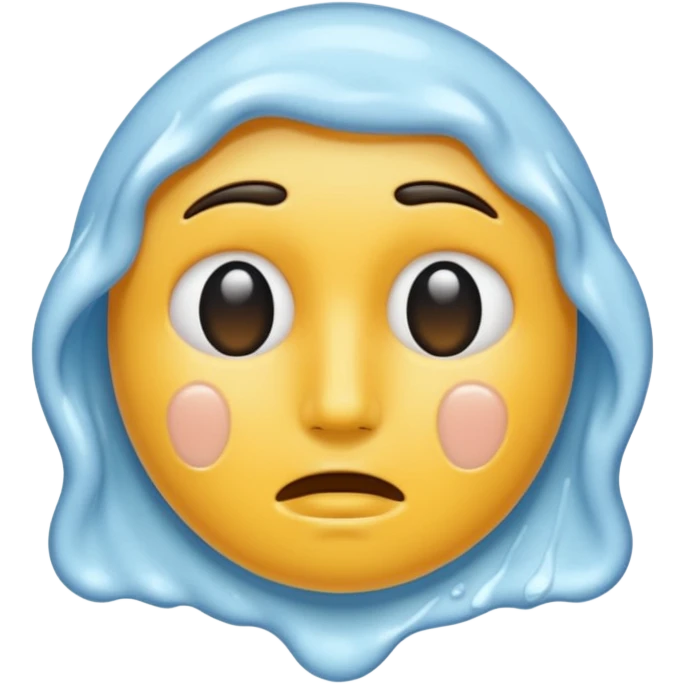 Cum of face emoji